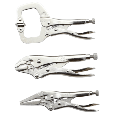 ロッキングプライヤー 3本セット MLP3SETCMP-マックメカニクスツールズ株式会社