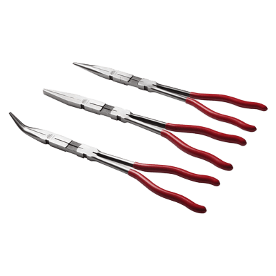 ダブルジョイント ロングリーチプライヤーセット 3PC. PS313DJ-マックメカニクスツールズ株式会社