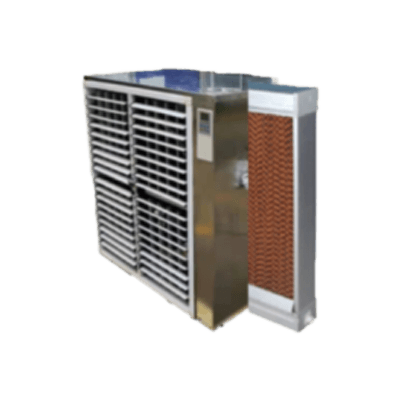 自然エネルギー活用エアコン 滴下式地下水エアコン DCSシリーズ (ステンレスボディ)-株式会社アクアグリーン・エターナル