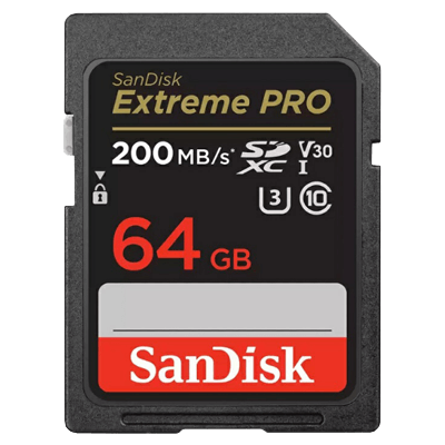 読込速度最大200MB/s Extreme PRO SDXCメモリーカード-浜田電機株式会社