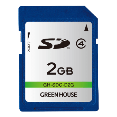 SDカード 2GB GH-SDC-D2G-浜田電機株式会社