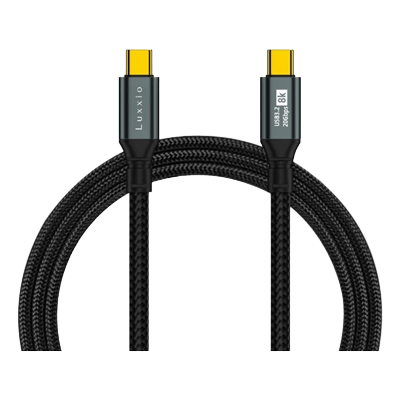 USB3.2 USB-C to Cケーブル 100W/20Gbps 8K30Hz Eマーカーチップ搭載 ナイロン-浜田電機株式会社