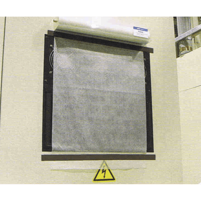 オイルミストから電子部品を守る 制御盤フィルター フィルター1-ベルトカンパニー