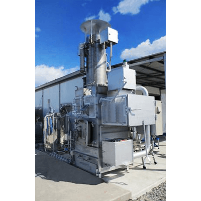 小型焼却炉チリメーサー＆廃熱利用給湯システム サーマルチリメーサー-株式会社トマス技術研究所