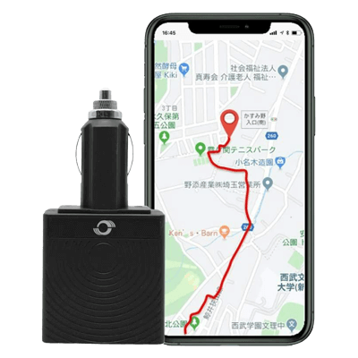 車両管理や盗難防止に最適なGPS発信機 シガーソケットGPS発信機ProLite版-株式会社CloudGPS