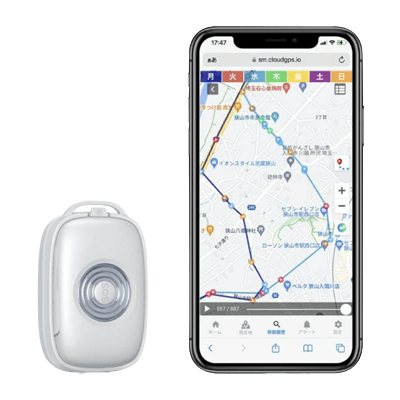 高齢者・子供向け小型GPS発信機 LTEM小型GPSトラッカー (無線充電タイプ)-株式会社CloudGPS