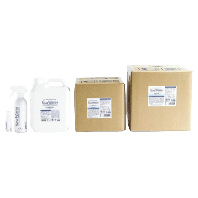 高い安心と安全を備えた強力除菌・消臭液 イオン交換法 次亜塩素酸分子水溶液 エヴァウォーター 30ml スプレー-九州電機工業株式会社