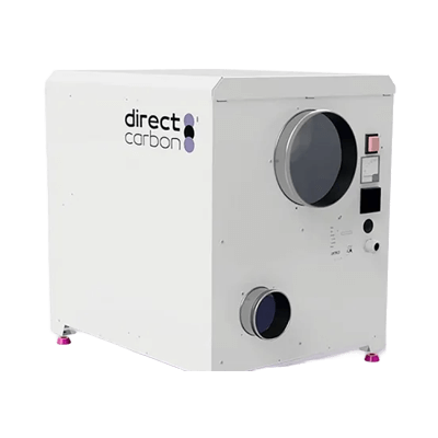 空気からCO2を直接回収 低コスト・省エネ 脱炭素化 施設園芸向け (変圧器セット) CO2施用ユニット DC WP-2-DC-WP2