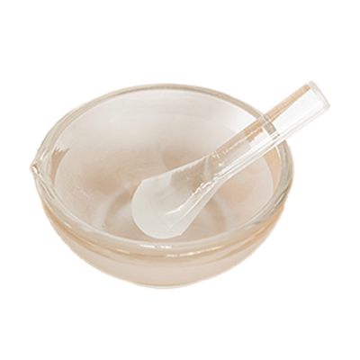 科学実験用品 ガラス乳鉢 棒付き-國島器械株式会社