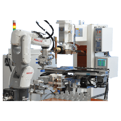 IoT対応自動スポット溶接システム-旭光精工株式会社