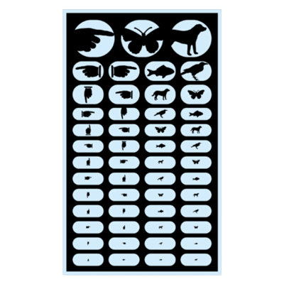 視力表 絵表-新和精工株式会社