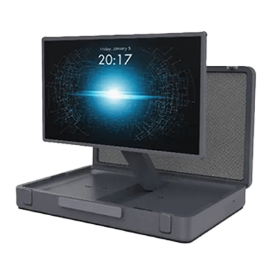 エフケイシステム Android搭載 アタッシュケース型 ポータブルタッチパネルPC PAP-270 (B)-株式会社エフケイシステム