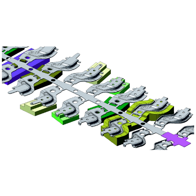 VISI Progress 順送プレス金型用CAD/CAMシステム TASCAM3D-太陽メカトロニクス株式会社