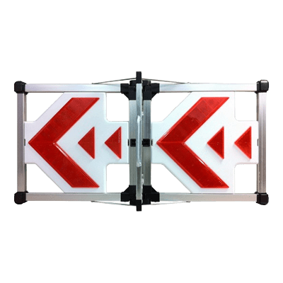 道路保安用品 新LED方向板 DXセンサー付 LE-10-ミツギロン工業株式会社