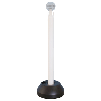 区画整備用品 LEDソーラーライト付きチェーンスタンド-ミツギロン工業株式会社