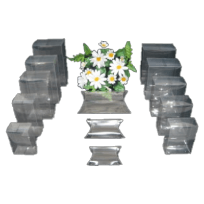 ラッピンググッズ クリアケース (キャラメル式) OP13-株式会社ロジファクト