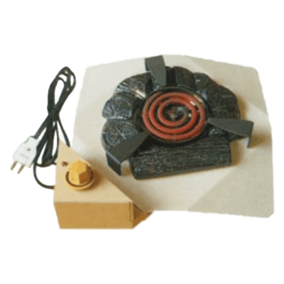 コーワ茶室備品 電熱器 炭型シーズヒーター-興和産業株式会社