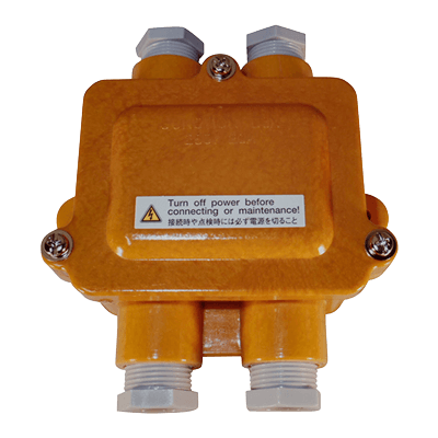 船用 防水ジョイントボックス角2M (2N)-大阪電機工業株式会社