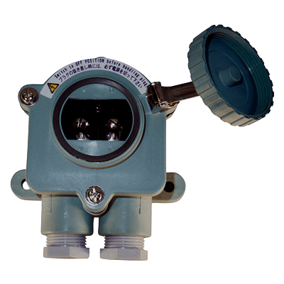 船用レセプタクル 2P50Aスイッチ無形 (PBT)-大阪電機工業株式会社