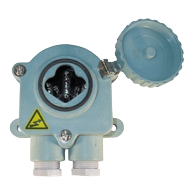 船用レセプタクル 防水形レセプタクル 4P1M形 (PBT)-大阪電機工業株式会社