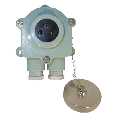 船用レセプタクル 防水形レセプタクル 3Pスイッチ無 (DIN規格) 形-大阪電機工業株式会社