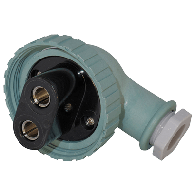 船用プラグ 防水プラグ2P-B (PBT)-大阪電機工業株式会社