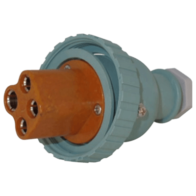 船用プラグ 防水プラグ4P1-AM形 (PBT)-大阪電機工業株式会社