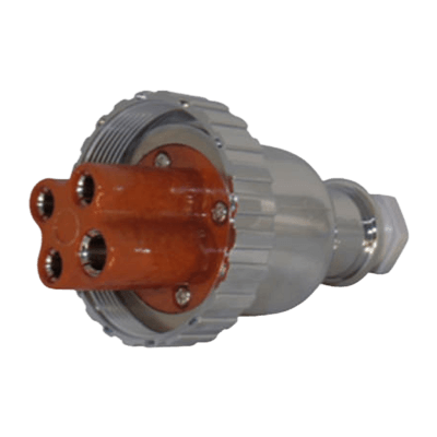 船用プラグ 防水プラグ4P2-AM形 (ABS)-大阪電機工業株式会社