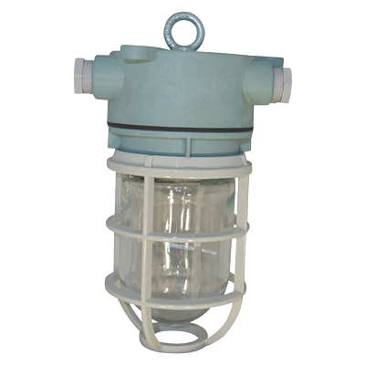 船用樹脂製作業灯 NS-SA14吊下式-大阪電機工業株式会社