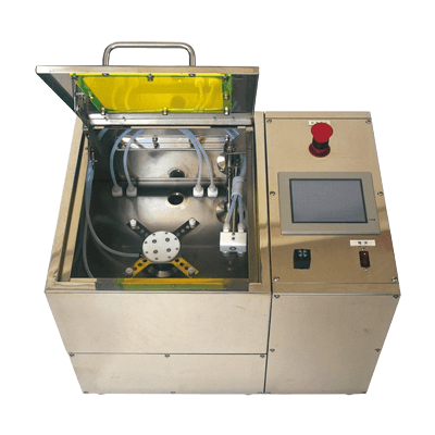 研究・開発、少量生産向けに小型化した卓上型の装置 フォトリソ用小型現像装置-ミカサ株式会社