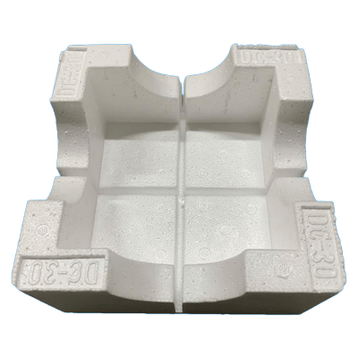 EPS緩衝資材 コーナーパット (10セット/40個) DC30-大竜化成株式会社