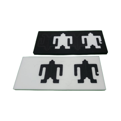 フォーム資材 DAIRYU オリジナル クッション材 横綱 緩衝竜 (白・黒 / 各4個 / 計8個)-大竜化成株式会社