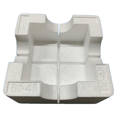 EPS緩衝資材 コーナーパット (10セット/40個) DC40-大竜化成株式会社