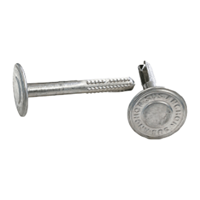 下水道事業団指定のステンレス製防音材・吸音材固定アンカー、切り起こし爪が千鳥に配置 SUSさすあんかー™-KMTX株式会社