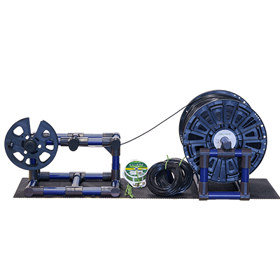 手動式巻取機 カウンタなし 左手ハンドル (標準型) GTW-03-グリーンテグス株式会社