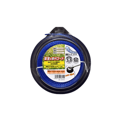 ナイロンコード スパイラル (静音) 3.0mm×50m SC30TB-50-三洋テグス株式会社