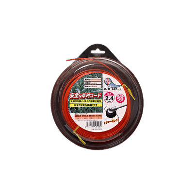 ナイロンコード 丸型 2.4mm×50m SC24RO-50-三洋テグス株式会社