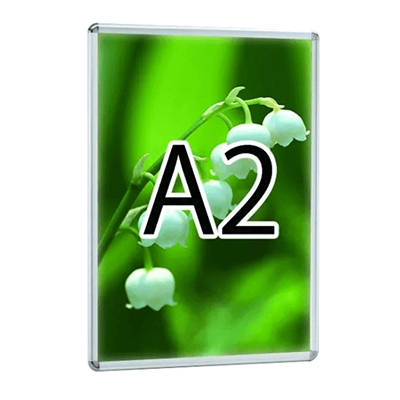 壁面・卓上サイン PGライトLEDスリム32R (屋内用) A2シルバー TSK-PG-32RLED-A2C (N)-常磐精工株式会社