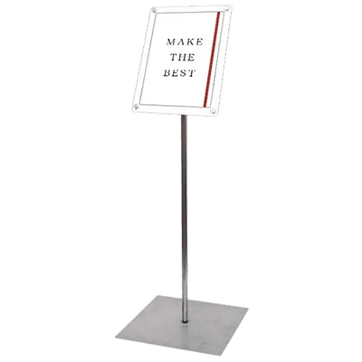 ポールスタンド インフォメーションアクリルスタンド-常磐精工株式会社