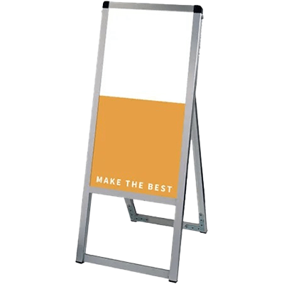 ボードスタンド バリウススタンド看板 アルミ複合板-常磐精工株式会社