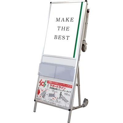 フェーズフリースタンド サポートサインニューストレッチャー アクリルカバー SPS-NTANKA-AC-常磐精工株式会社