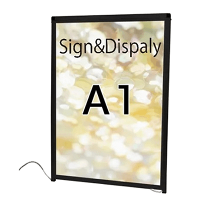 壁面・卓上サイン ブラックバリウスパネルLED A1 BVAPALED-A1-常磐精工株式会社