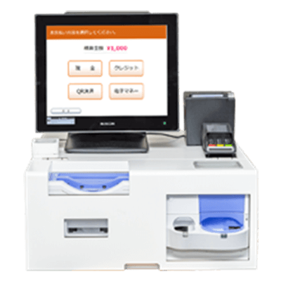 クリニック・歯科・薬局・動物病院・美容の自動精算機 テマサックPro カウンタータイプ-株式会社カワニシバークメド