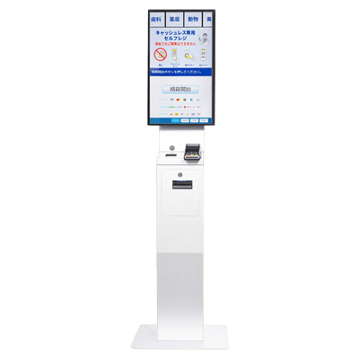 2台目の自動精算機として 初期費用を抑えて、会計効率は2倍に テマサックLite-株式会社カワニシバークメド