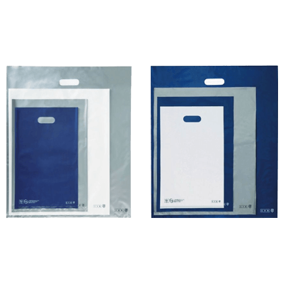 ポリ袋 ファッションバック (無料配布可能表示入り)-ワタナベ工業株式会社