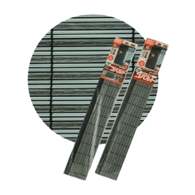 P.P.すだれ・省エネグッズ アルミ配合 省エネすだれ コバルト-ワタナベ工業株式会社