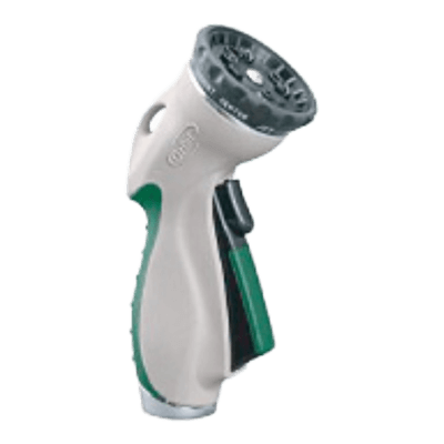 散水ノズル 10パターンピストルノズル フロントトリガー #58262J-グリーン・コムジャパン株式会社