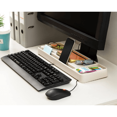 フィッツワーク モニター下に差し込めるデスクトップトレー-オクムラ株式会社