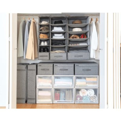 収納ボックス/収納ケース フィッツファブリック ハンギングラック L-オクムラ株式会社