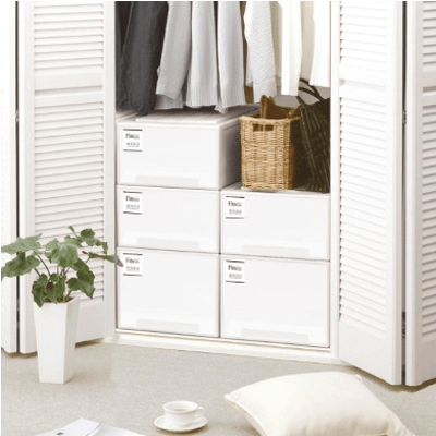 押入れ収納・クローゼット収納 フィッツケース モノ 74サイズ-オクムラ株式会社